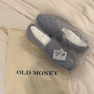 Old Money Grey Slip-On loafers – Fog Blue, EU 44 - NWT